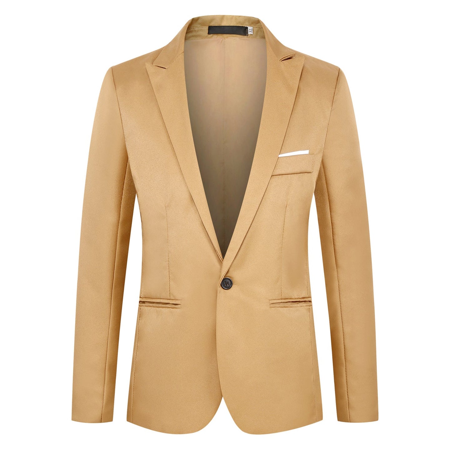 Classic Fit Single Button Mens Blazer