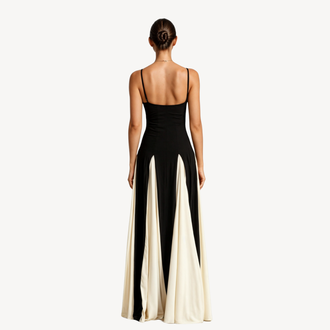 Women's Satin Evening Maxi Dress