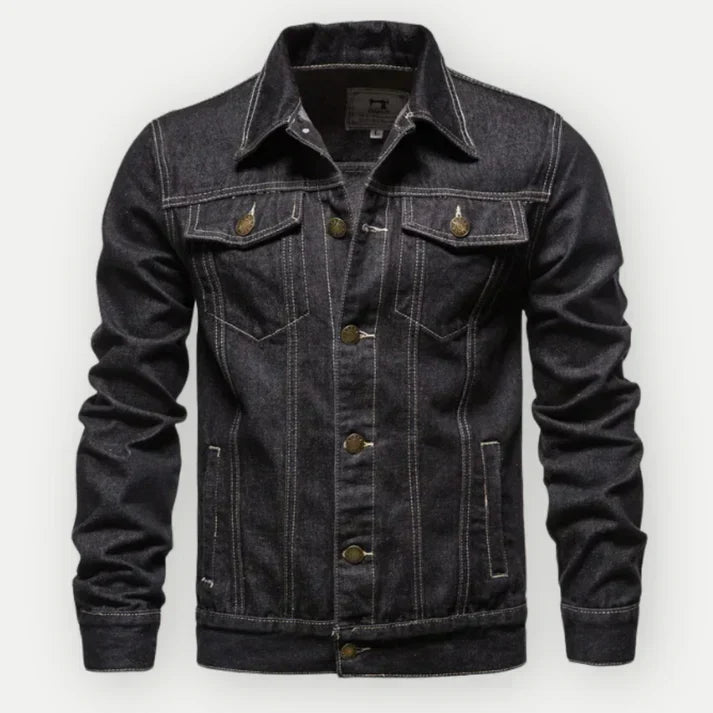 Victor Denim Trucker Jacket: Stylish Design