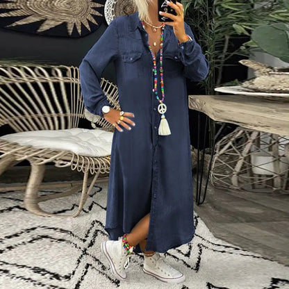 Beverly | Comfortable Denim Dress