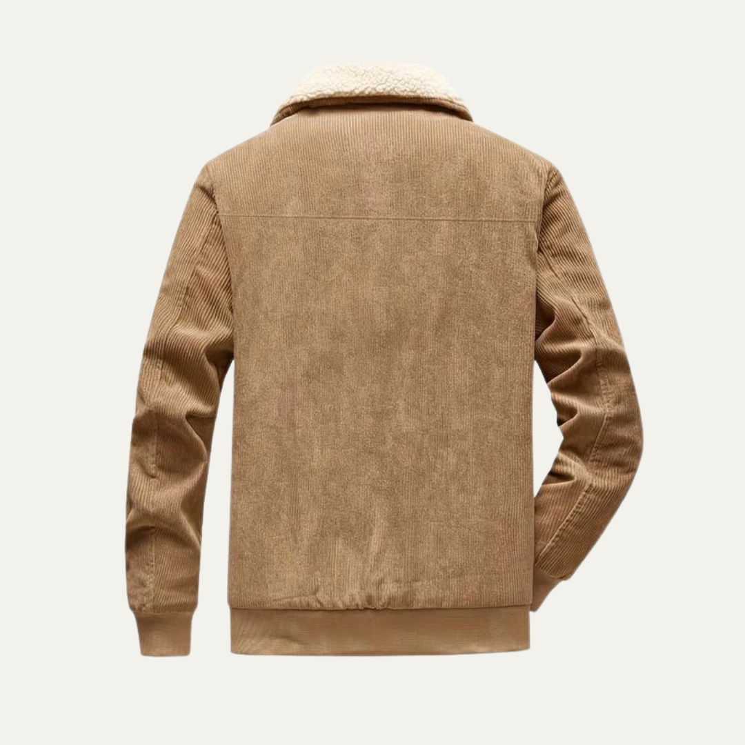 Men’s Heavy Duty Multi Pocket Fur Lined Military Parka