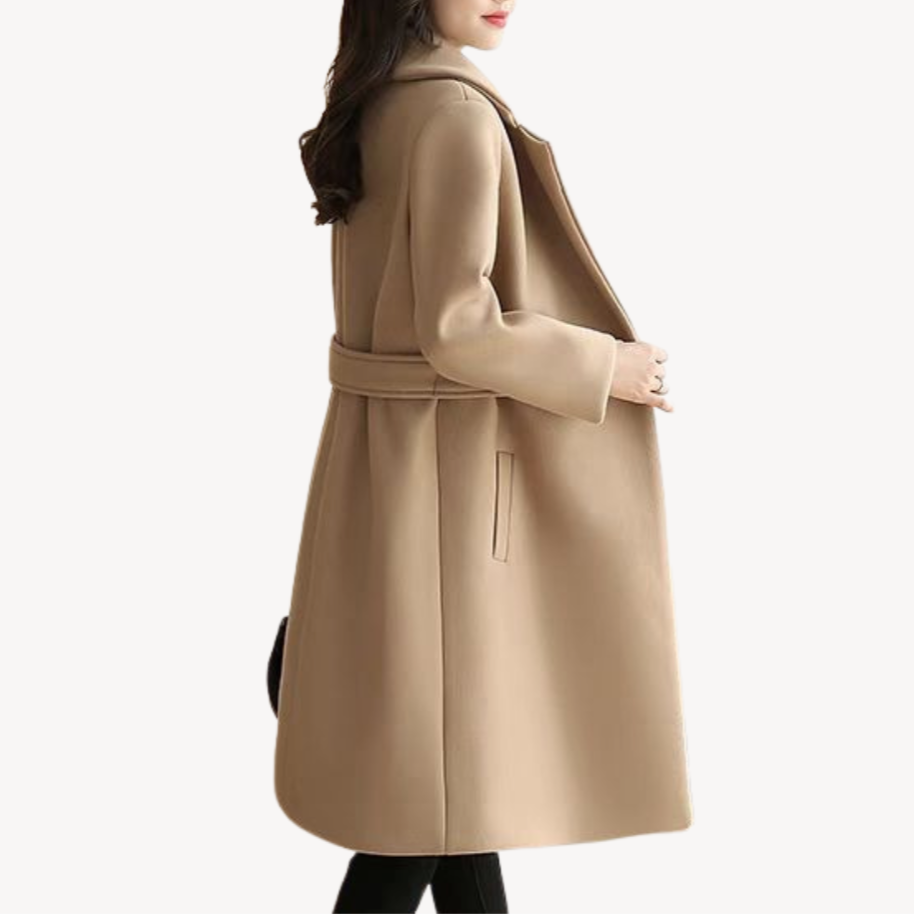 Women's Wool Trench Coat