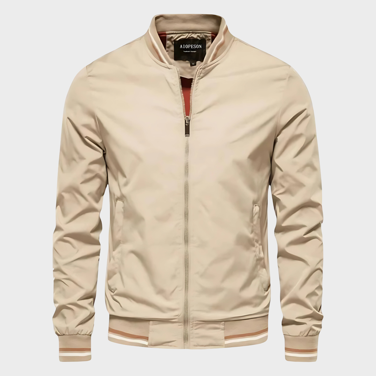 Breathable Waterproof Men's Windbreaker Coat