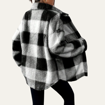 Women’s Oversized Plaid Shacket
