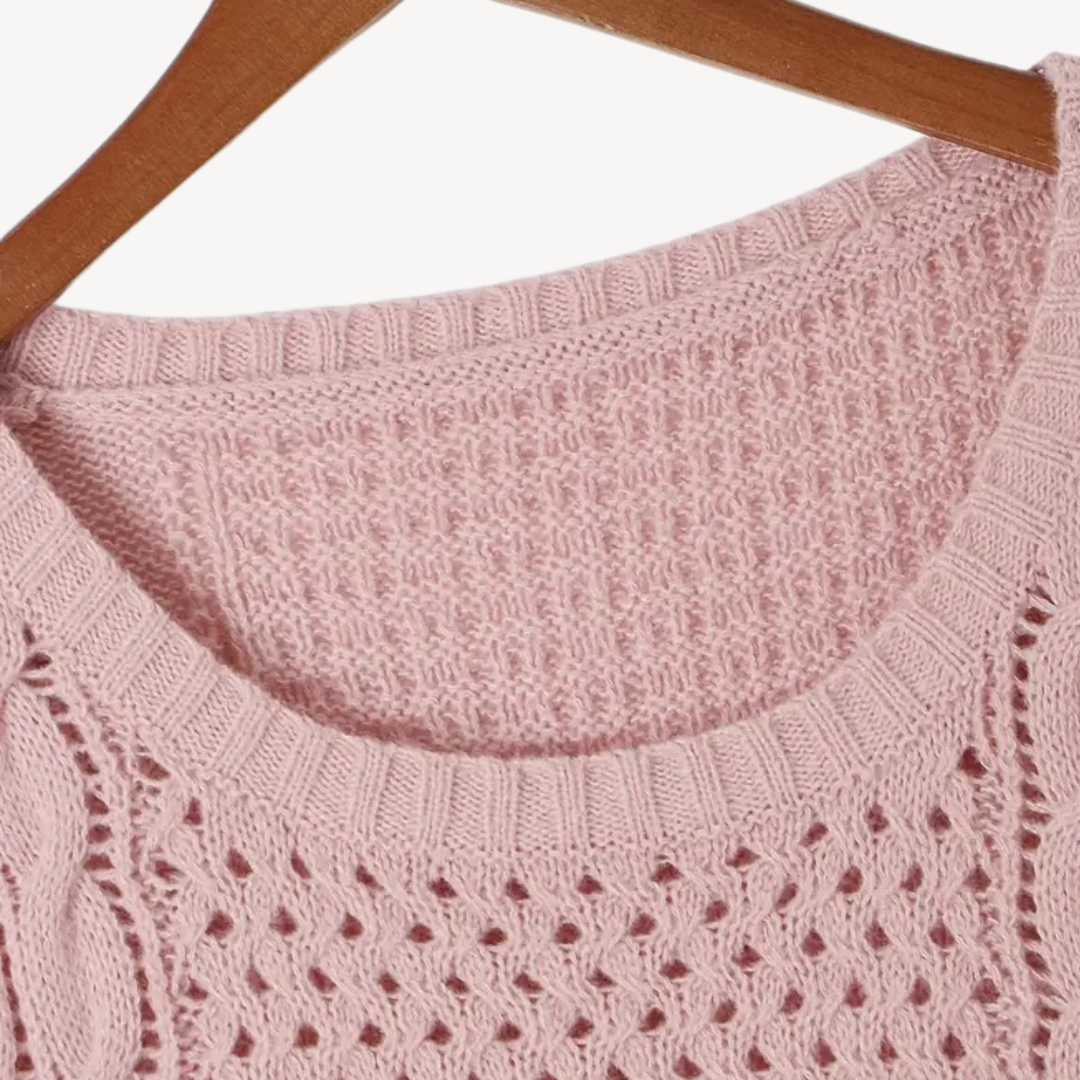 Cable Knit Sweater Dress for Women
