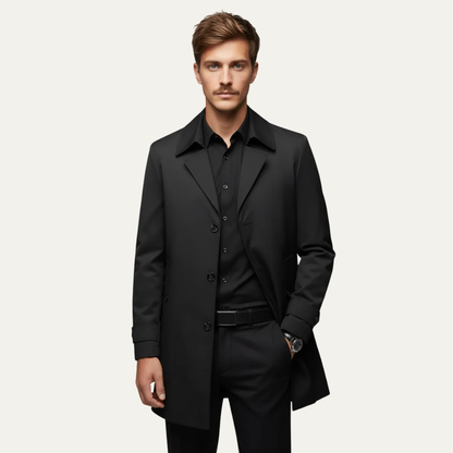 Men’s Classic Short Trench Coat