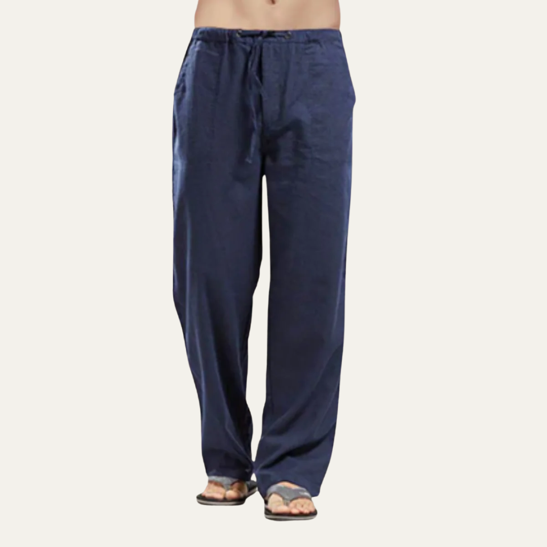 Men’s Relaxed Drawstring Beach Trousers