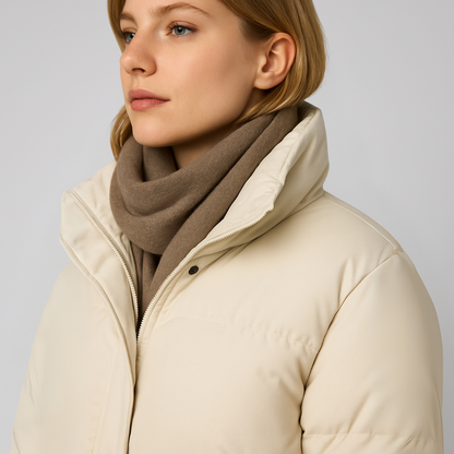 Yashi | Quilted Parka Jacket - Oversized Insulated Winter Outerwear for Women