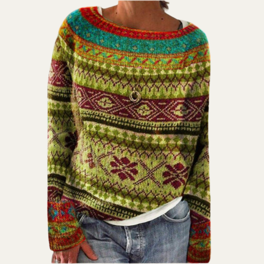 Women’s Striped Knitted Sweater