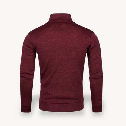 Quilted Padded Zip-Up Jacket Men
