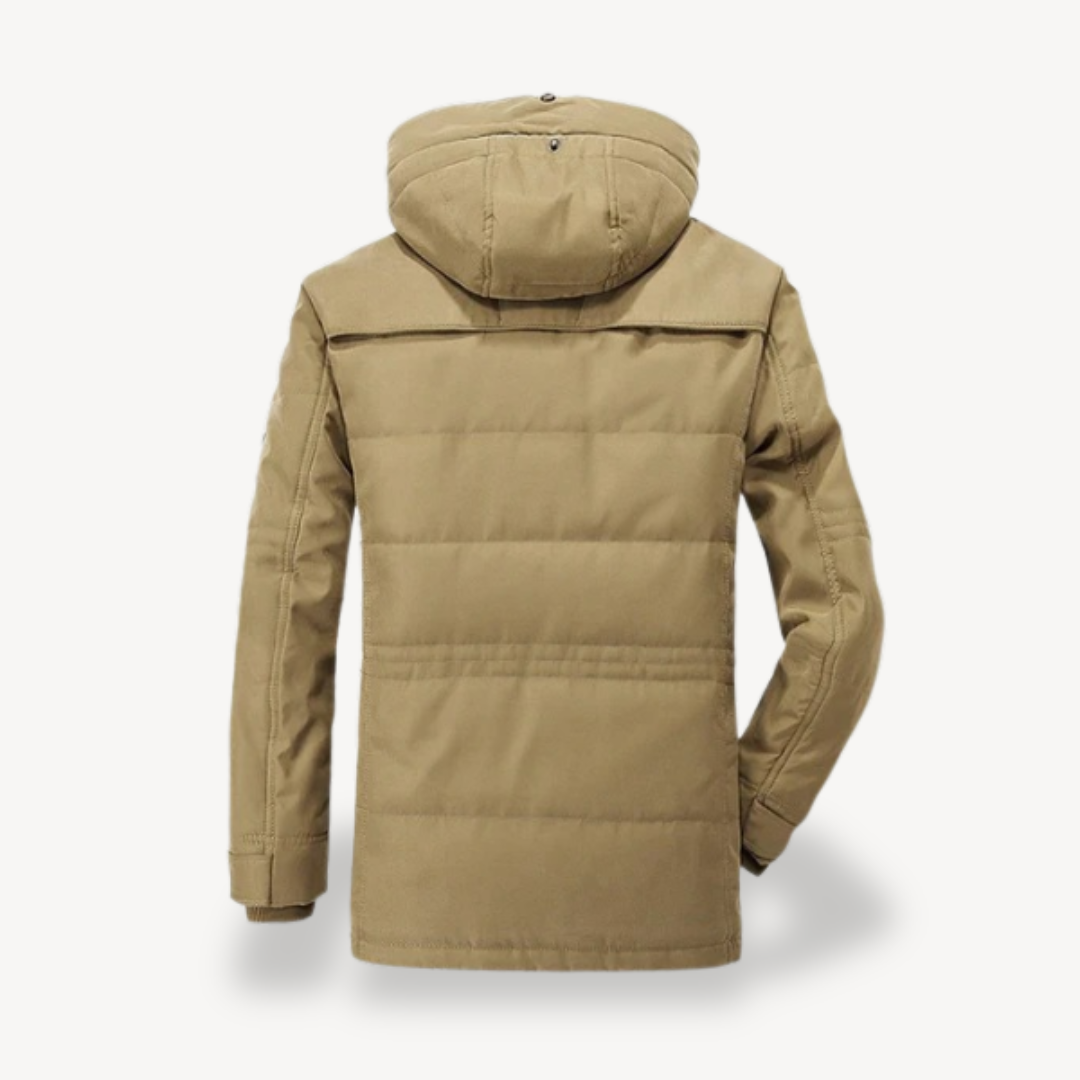 Fleece Lined Parka Jacket Men