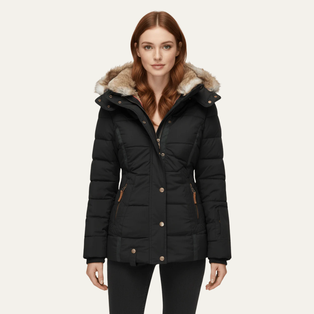 Women’s Luxe Faux Fur Puffer Jacket