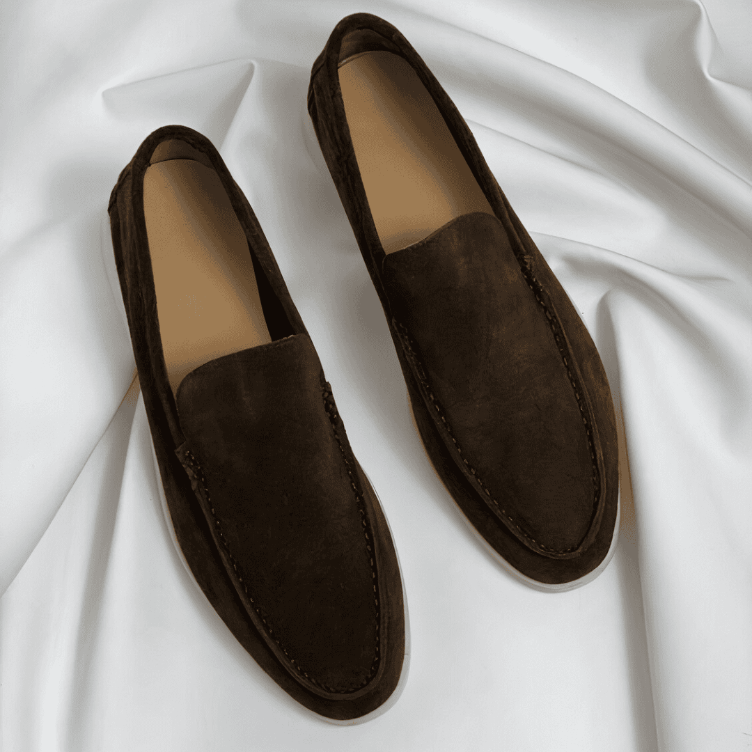 Smart Leather Slip On Shoes for Men