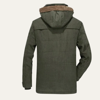Men’s Heavy Fur Lined Winter Parka