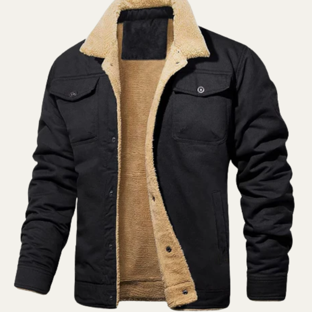 Men’s Sherpa Collar Trucker Jacket