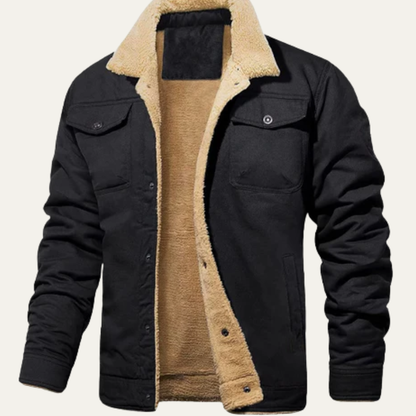 Men’s Sherpa Collar Trucker Jacket