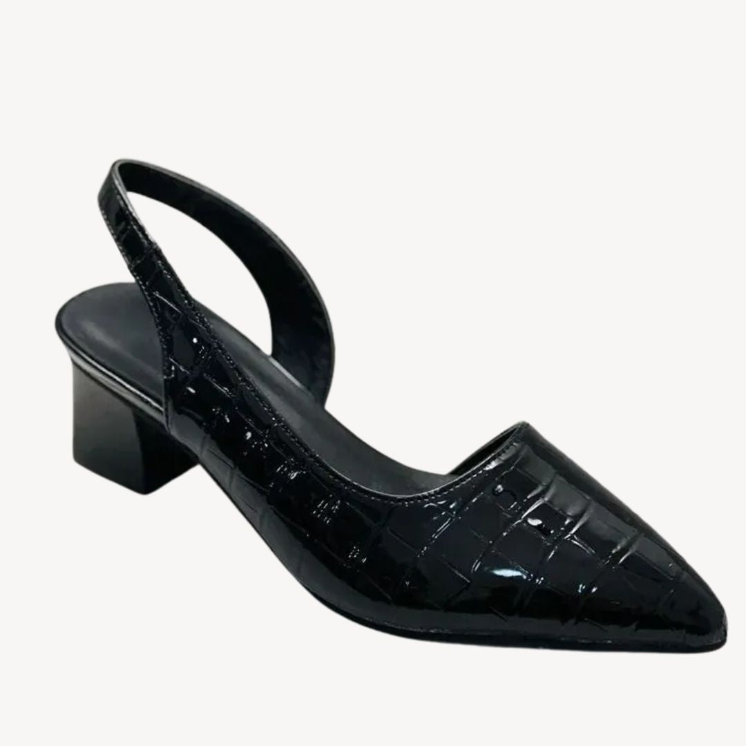 Orthopedic Women's Crocodile Pumps