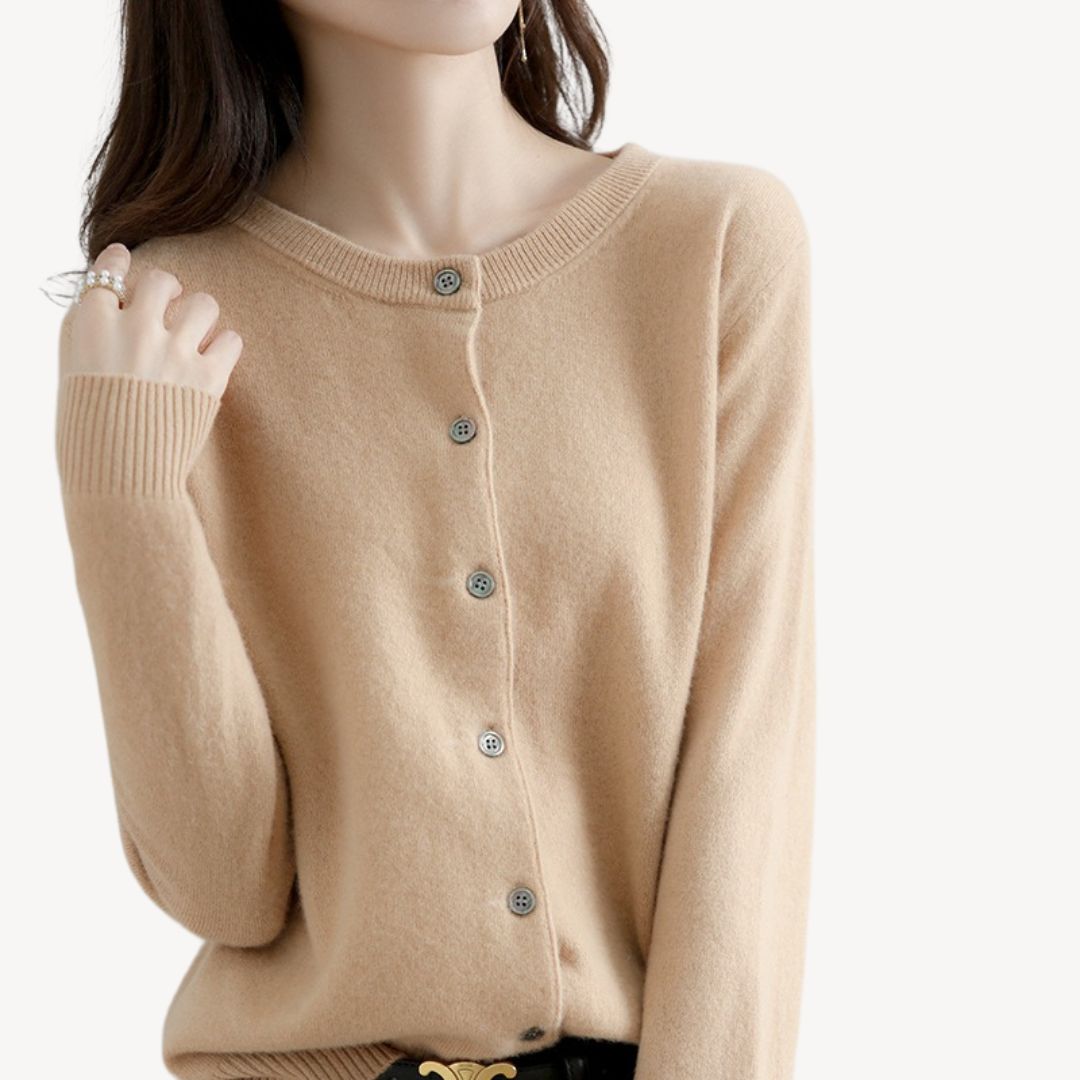 Women's Knit Button Front Cardigan