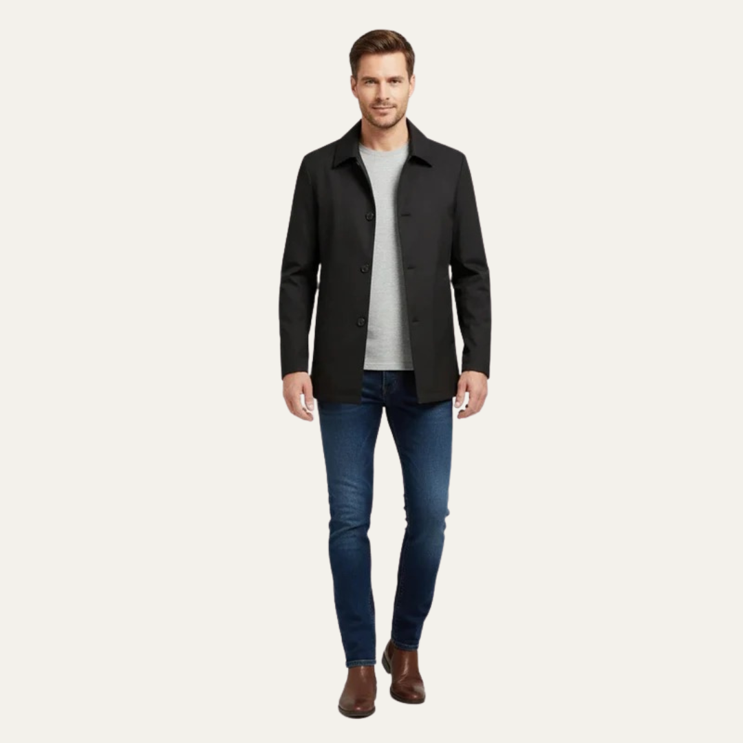 Men’s Classic Straight-Cut Coat