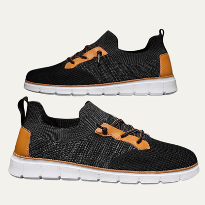 Men’s Knitted Platform Athleisure Sneakers