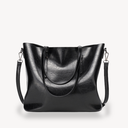 Women's Leather Tote Bag – Elegant Handbag