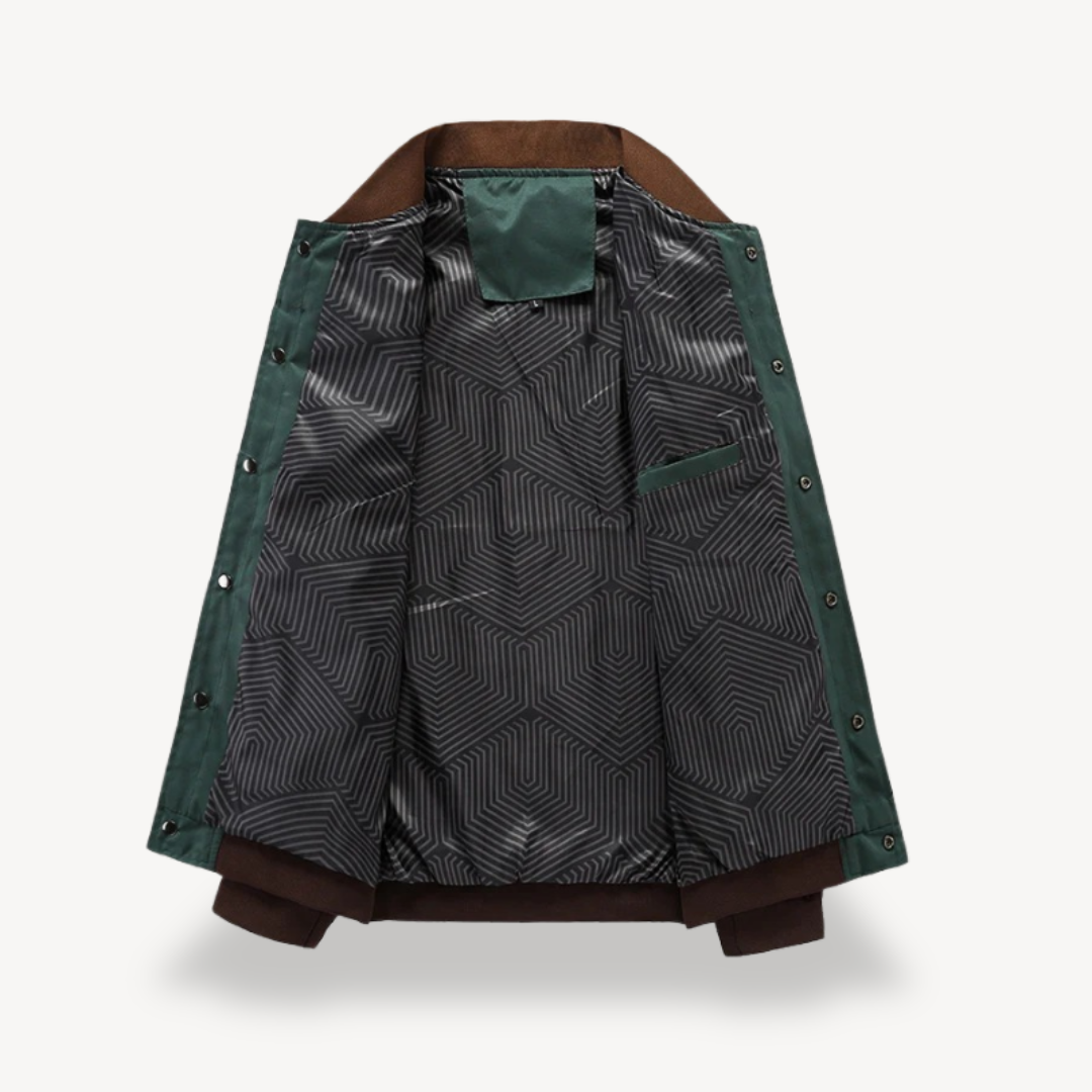 Bomber Jacket Polyester Men