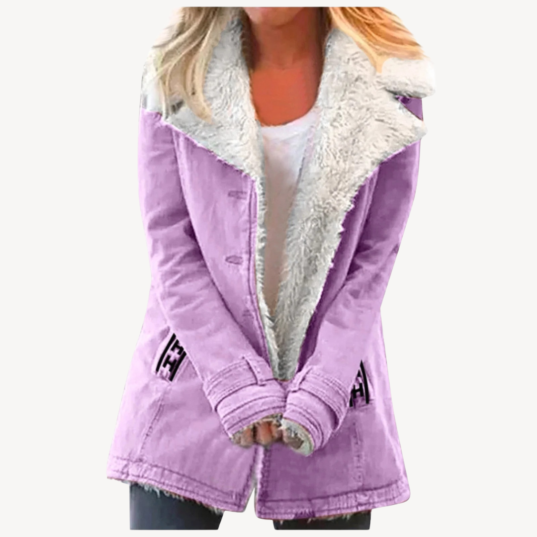 Women's Fleece-Lined Winter Jacket