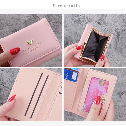Pastel-coloured mini organizer wallet | Maisiel
