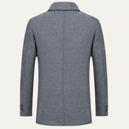 Men’s Sherpa-Lined Button Coat
