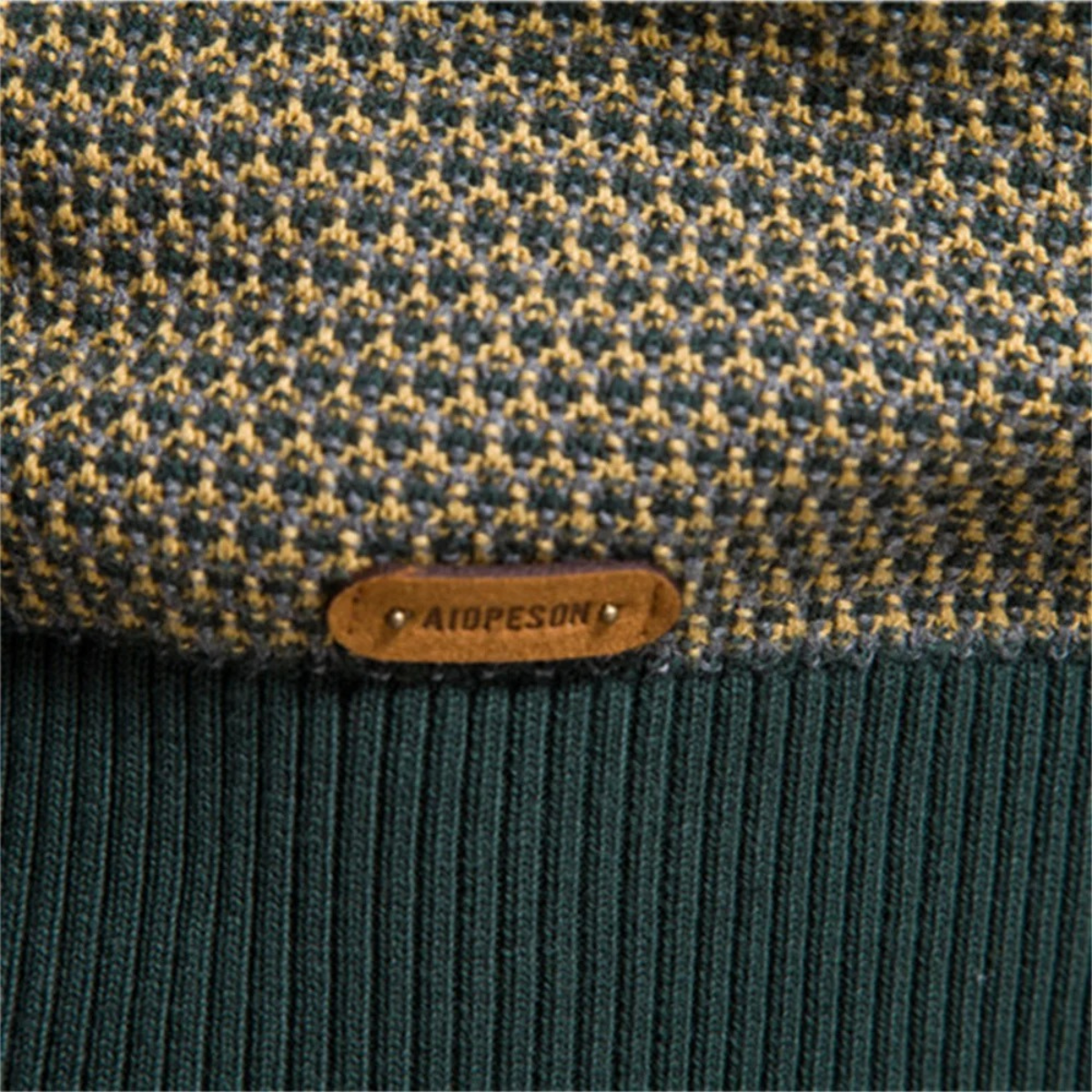 The Stratford Men’s Winter Knit Jumper with Contrast Trim