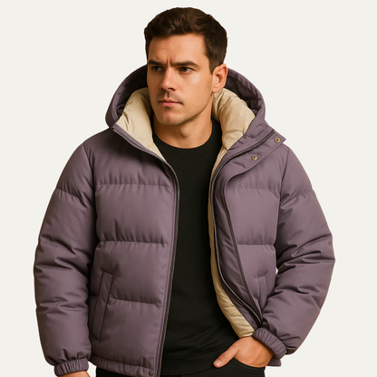 Men’s Quilted Puffer Down Jacket