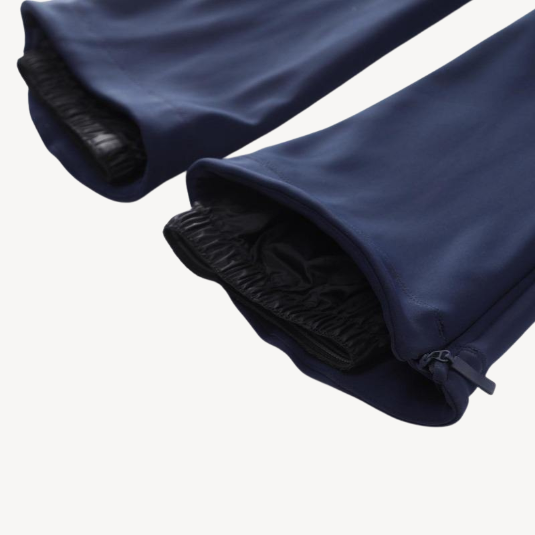 Women's Puffer Jacket with Belted Pants
