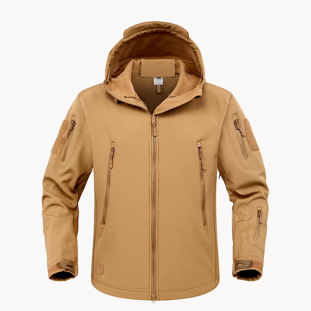 Men’s Tactical Full Zip Hooded Jacket