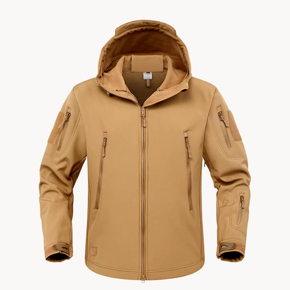Men’s Tactical Full Zip Hooded Jacket