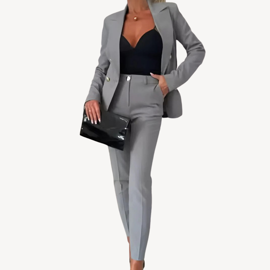 Women's Suit Set Two Piece Blazer Pants