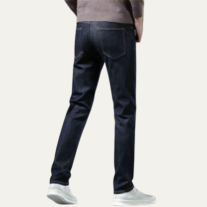 Men’s Classic Stretch Straight Fit Denim Jeans