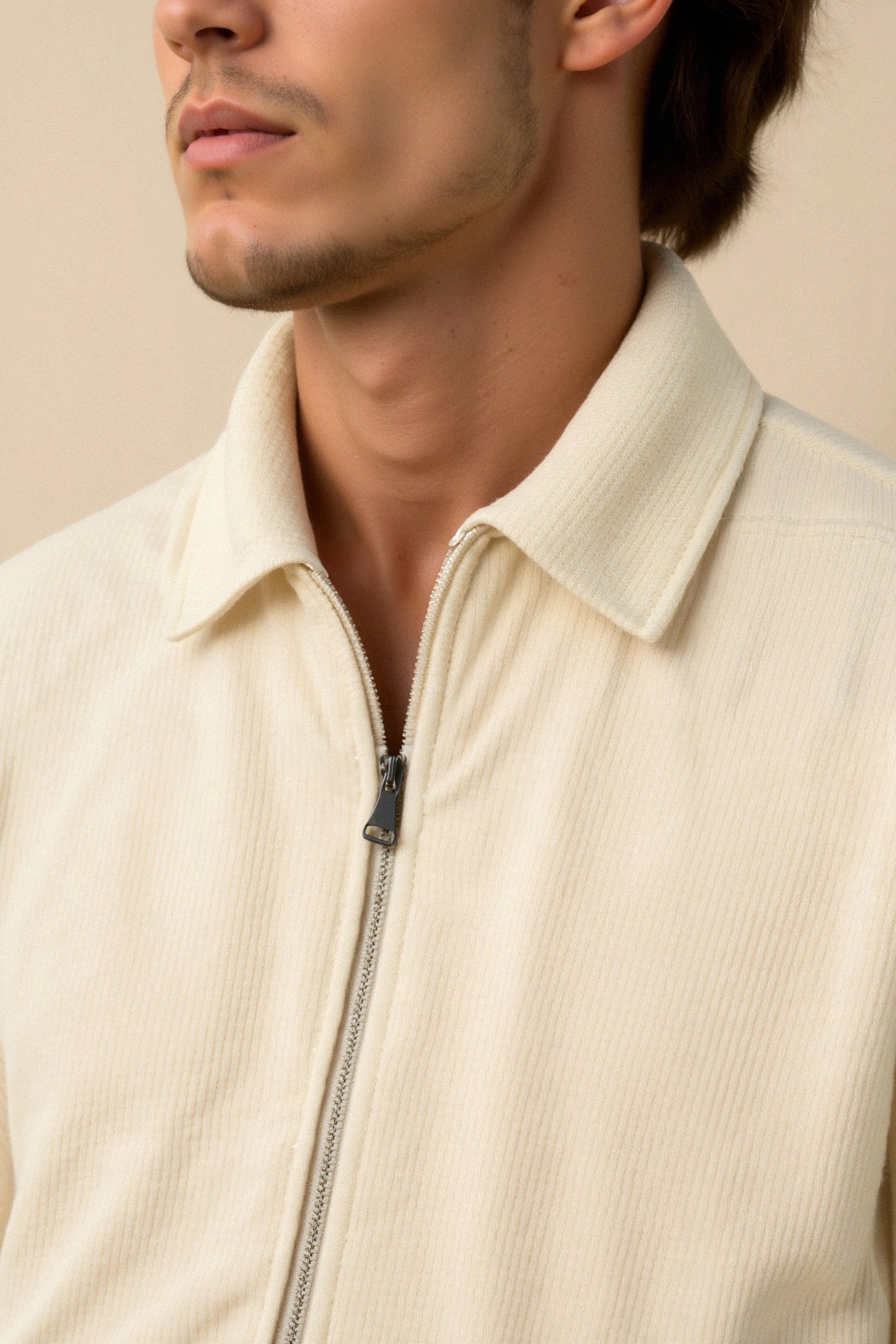 Jesse - Old Money Beige Jacket Men