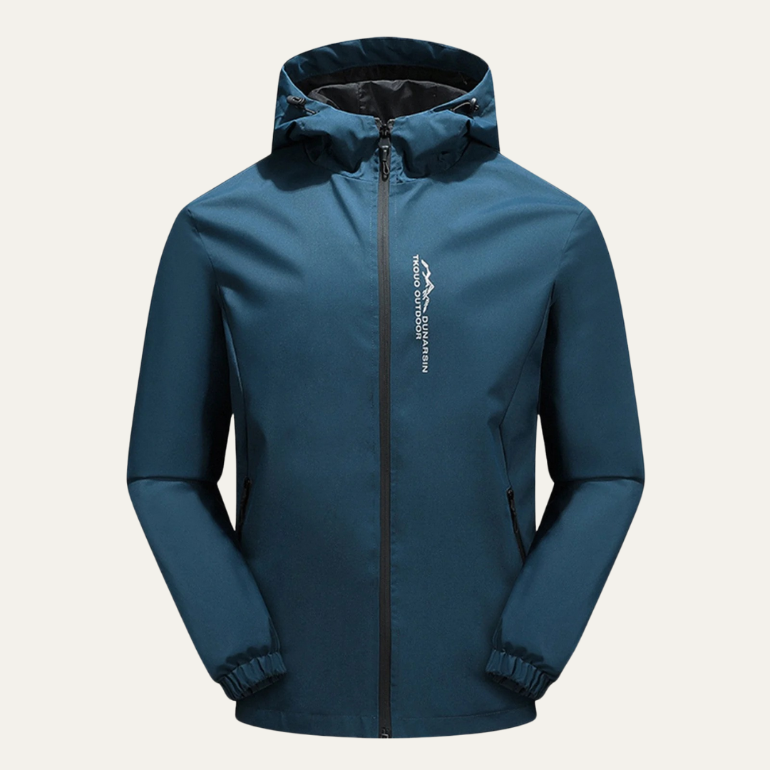 Men’s Lightweight Hooded Athletic Windbreaker