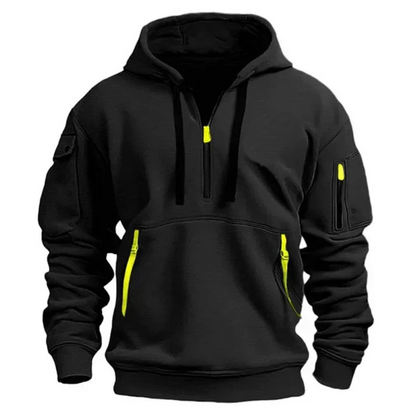 Men’s Tactical Utility Quarter Zip Hoodie