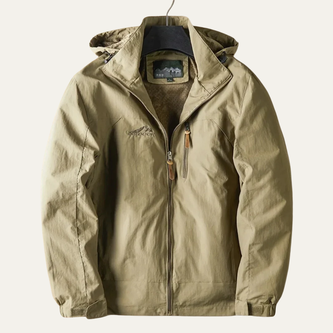 Men’s Functional Full Zip Hiking Jacket