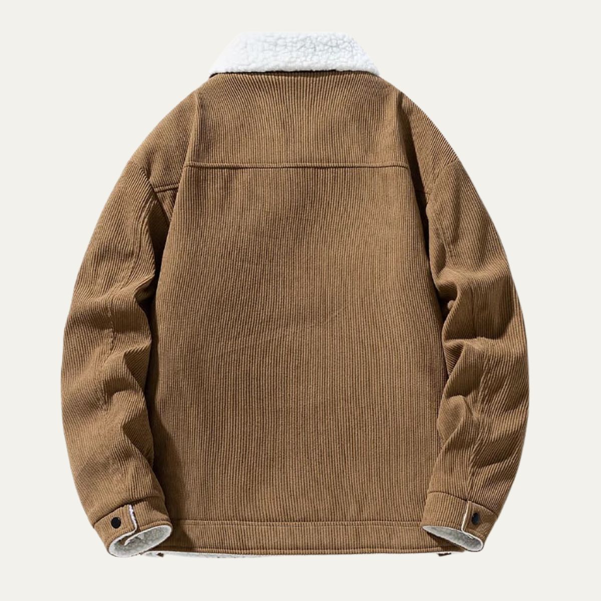 Men’s Corduroy Shearling Lined Trucker Jacket