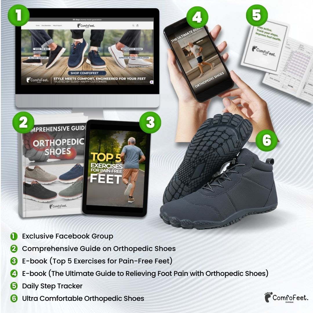 Non-Slip & Water-Resistant Winter Shoes – Wide Toe Box Comfort