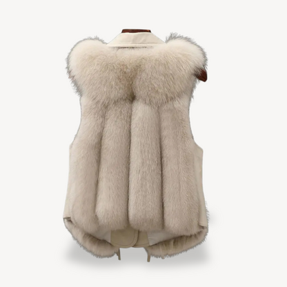 Faux Fur Lined Vest for Women