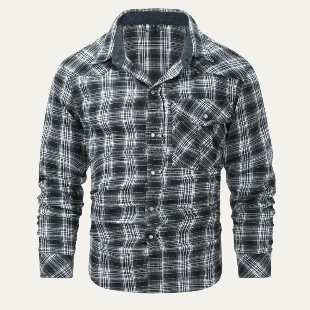Men’s Classic Plaid Flannel Shirt