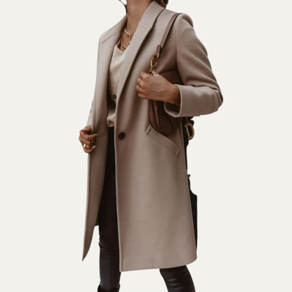 Women’s Tailored Single-Breasted Coat