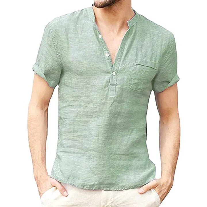 Elegant men's shirt for summer