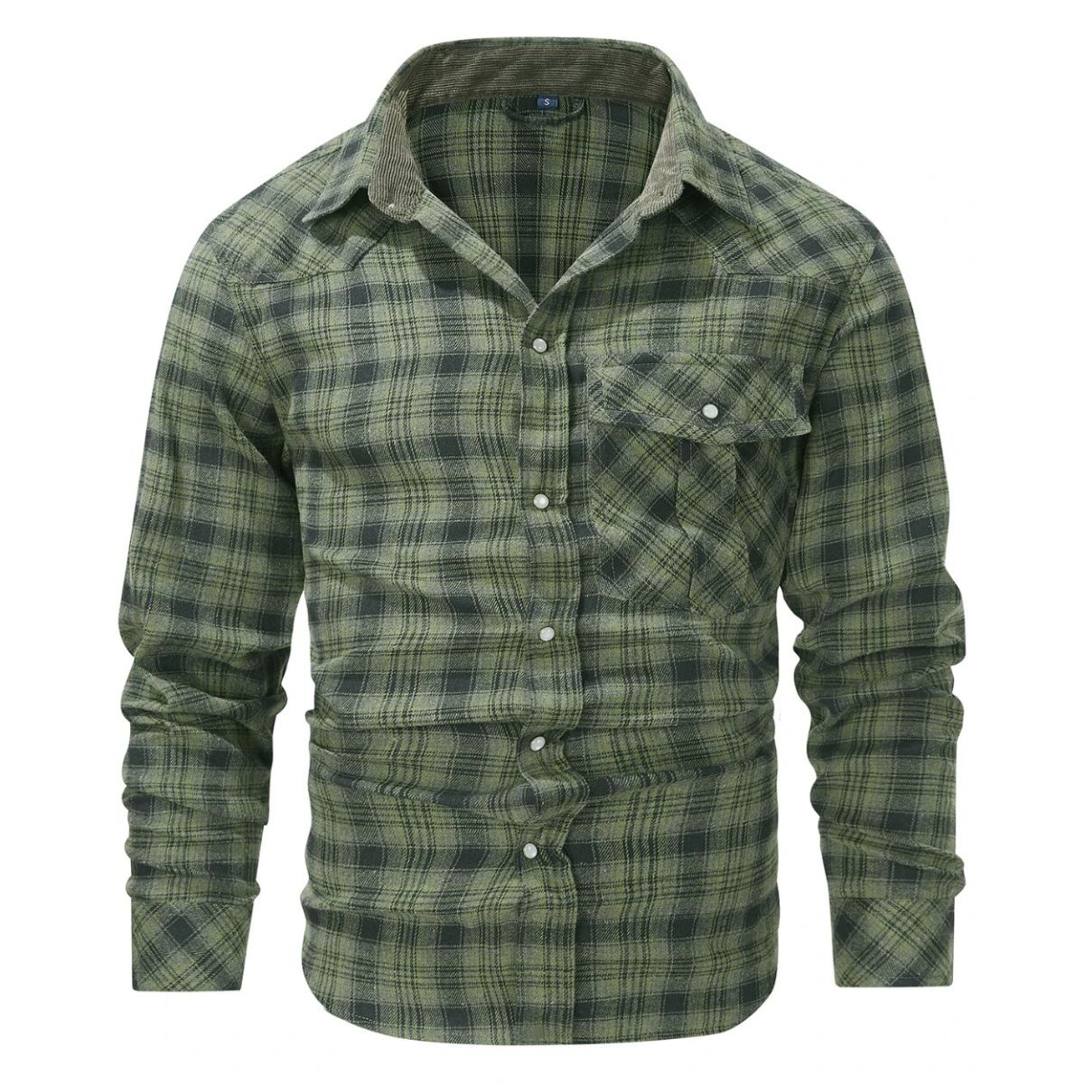 Checked men's shirt for autumn & winter – Tobias