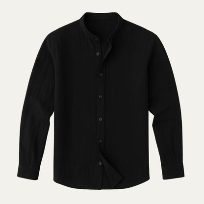 Summer Casual Linen Men Shirt Relaxed Fit