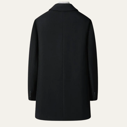 Men’s Classic Single-Breasted Coat