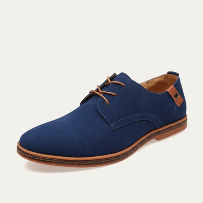The Devon Suede Shoes – Classic Derby Style